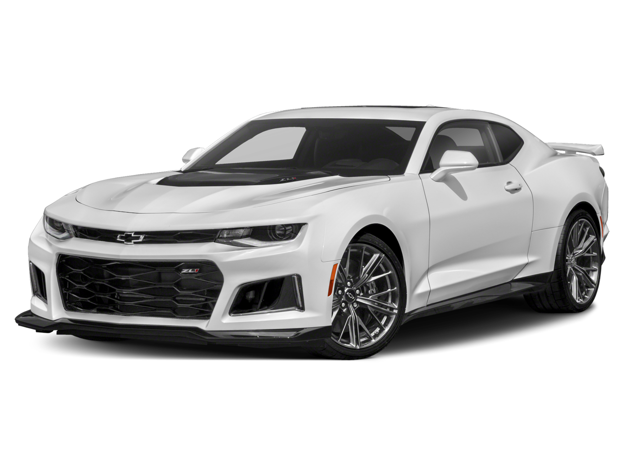 2022 Chevrolet Camaro ZL1 in Black — front three-quarter view