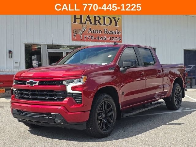 2023 Chevrolet Silverado 1500 RST in Radiant Red Tintcoat — front three-quarter view