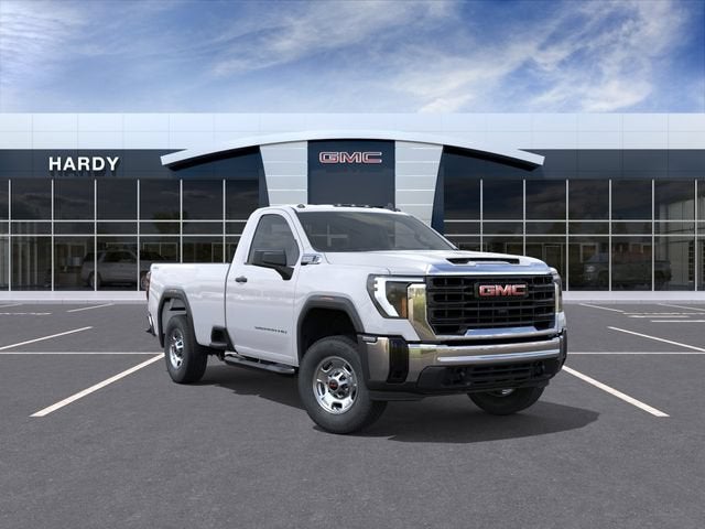 2026 GMC Sierra 2500 HD Pro in Summit White — front three-quarter view
