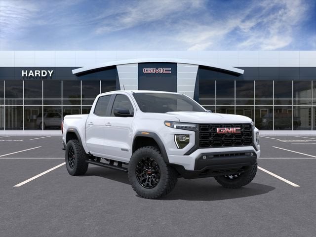 2026 GMC Canyon Elevation in Summit White — front three-quarter view