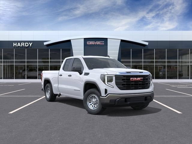 2026 GMC Sierra 1500 Pro in Summit White — front three-quarter view