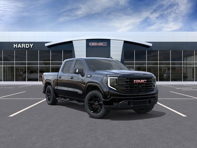2026 GMC Sierra 1500 Elevation in Onyx Black — front three-quarter view