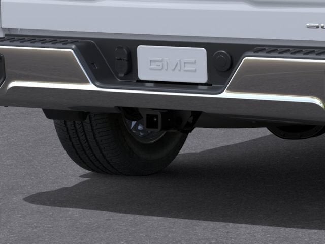 2026 GMC Sierra 1500 SLT in Summit White — front three-quarter view