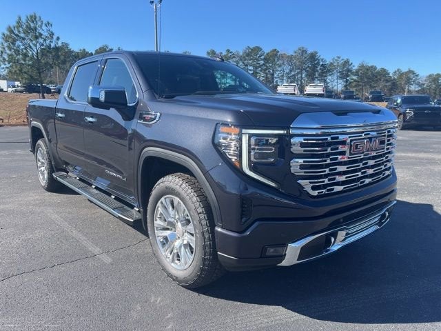 2026 GMC Sierra 1500 Denali in Titanium Rush Metallic — front three-quarter view