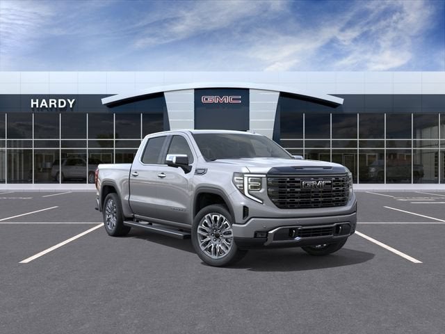 2026 GMC Sierra 1500 Denali Ultimate in Sterling Metallic — front three-quarter view