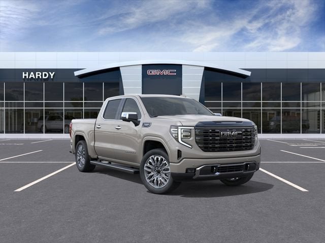 2026 GMC Sierra 1500 Denali Ultimate in Coastal Dune — front three-quarter view