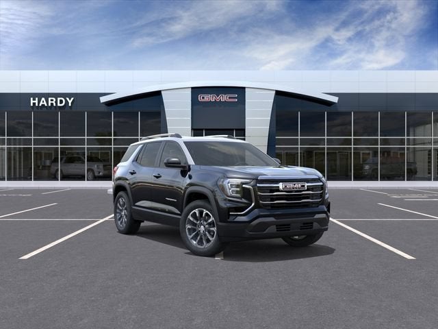2027 GMC Terrain FWD Elevation in Ebony Twilight Metallic — front three-quarter view