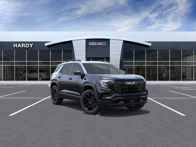 2027 GMC Terrain AWD Elevation in Ebony Twilight Metallic — front three-quarter view