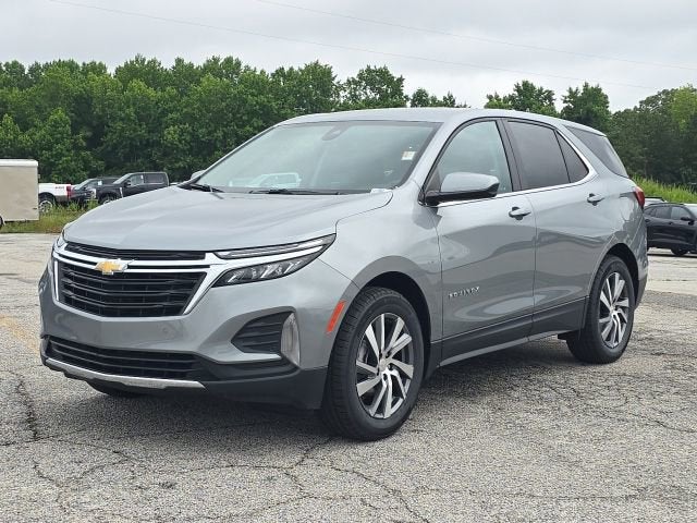 2024 Chevrolet Equinox LT in Sterling Gray Metallic — front three-quarter view